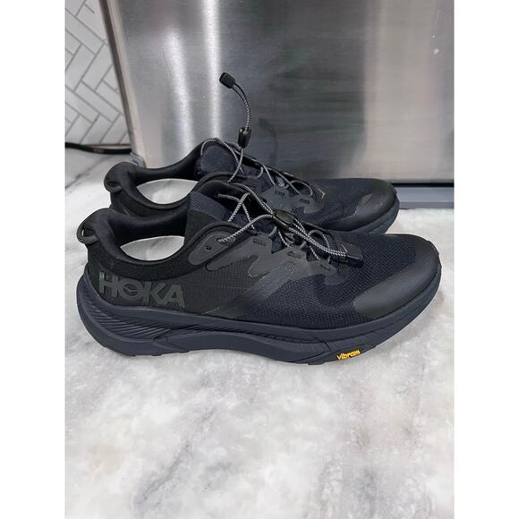 HOKA ONE ONE Transport Men’s 10D Black Vibram Trail Running Hiking Shoes 1123153 main image 6